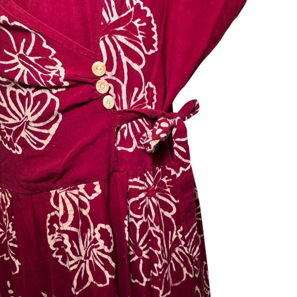 Tuguagung Batik Solo Dress Indonesia size M - Picture 4 of 11